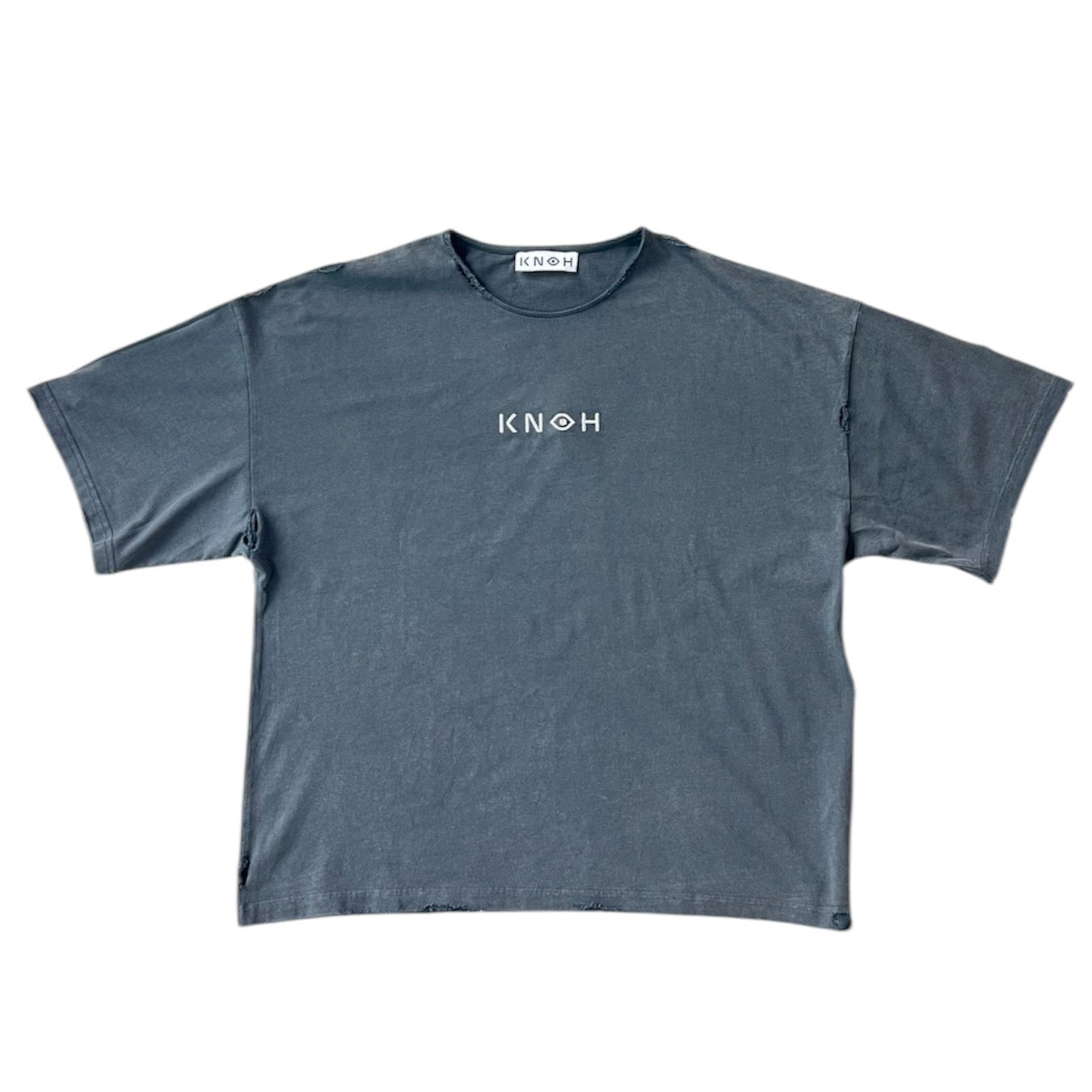 (KHOH ÈCLAT) BLACK AGED MENS BOXY CROP COUTURE